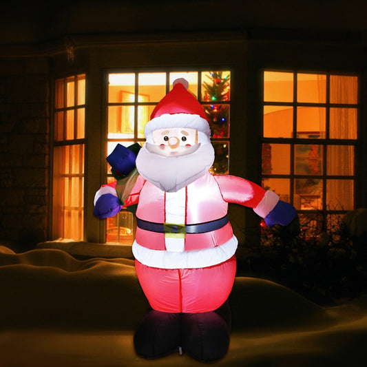 Large Inflatable Santa Claus Christmas Outdoor Decorations For Home Merry Christmas Gifts Yard Garden Toys Christmas Party Decor